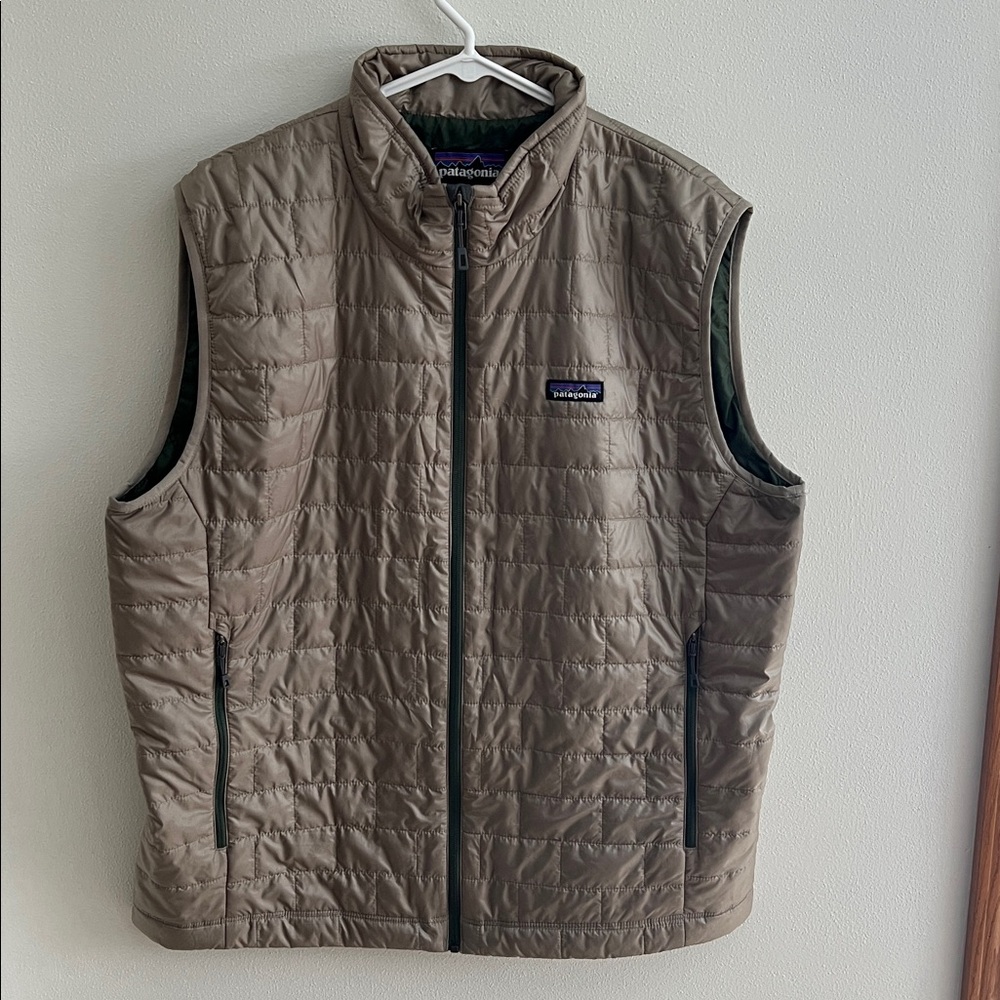 Patagonia, men’s Nano Puff vest, size XL